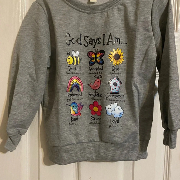 New God Says I Am Sweatshirt - Picture 3 of 7